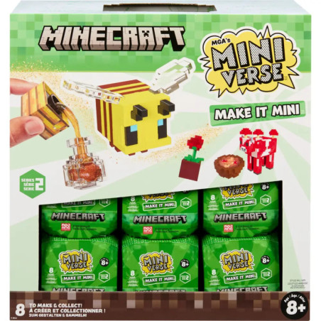 MGA Entertainment Miniverse Make It Mini Minecraft – Miniatur-Bastelset