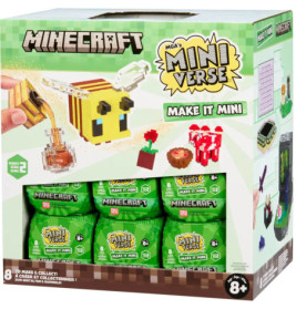 MGA Entertainment Miniverse Make It Mini Minecraft – Miniatur-Bastelset