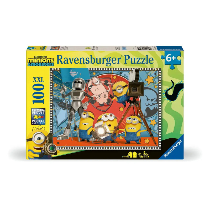 Ravensburger Puzzle Minions 3 100 XXL Teile – Für Kinder ab 6 Jahren