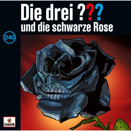 Die drei ??? 240: Und die schwarze Rose – Spannendes Hörspiel CD für Detektiv-Fans