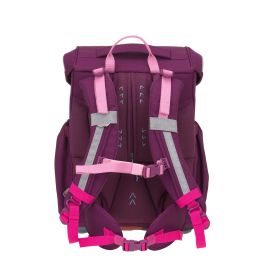 LÄSSIG Schulranzen-Set Slim Unique berry 7-teilig – Ergonomie & Nachhaltigkeit