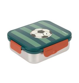 Lässig Scato Lunchbox Unique Stripes Sports Balls | Sportliche Brotdose
