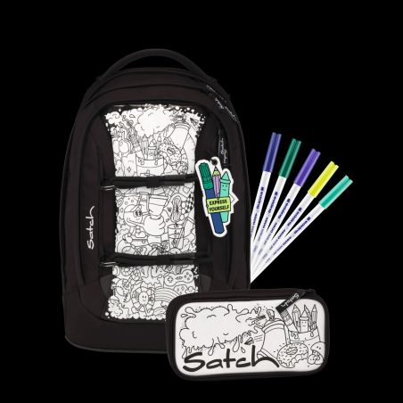 Fond of Satch Pack Set Artist Edition 2026 – Ergonomisches Schulranzen-Set