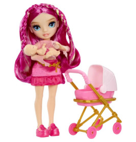 MGA Entertainment Rainbow High Jr High Bestie Babysitters Puppe – Stella mit Zubehör