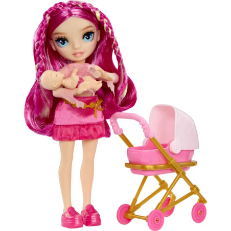 MGA Entertainment Rainbow High Jr High Bestie Babysitters Puppe – Stella mit Zubehör