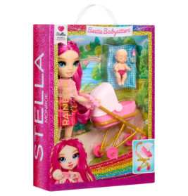 MGA Entertainment Rainbow High Jr High Bestie Babysitters Puppe – Stella mit Zubehör