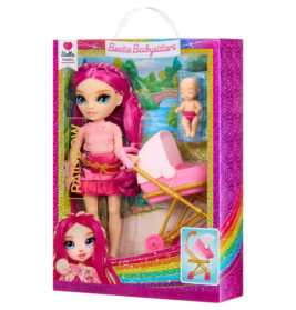 MGA Entertainment Rainbow High Jr High Bestie Babysitters Puppe – Stella mit Zubehör