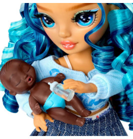 MGA Entertainment Rainbow High Jr High Bestie Babysitters Puppe – Sky Randall OVP