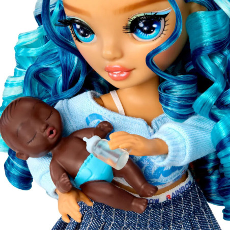 MGA Entertainment Rainbow High Jr High Bestie Babysitters Puppe – Sky Randall OVP