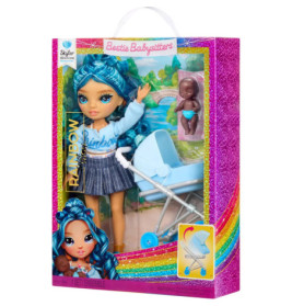 MGA Entertainment Rainbow High Jr High Bestie Babysitters Puppe – Sky Randall OVP