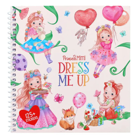 Depesche Princess Mimi Dress Me Up | Stickerbuch für königliche Outfits