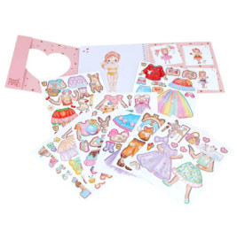 Depesche Princess Mimi Dress Me Up | Stickerbuch für königliche Outfits