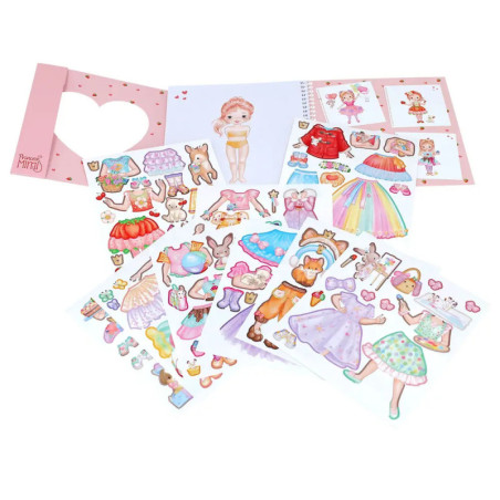 Depesche Princess Mimi Dress Me Up | Stickerbuch für königliche Outfits