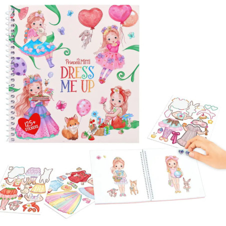Depesche Princess Mimi Dress Me Up | Stickerbuch für königliche Outfits