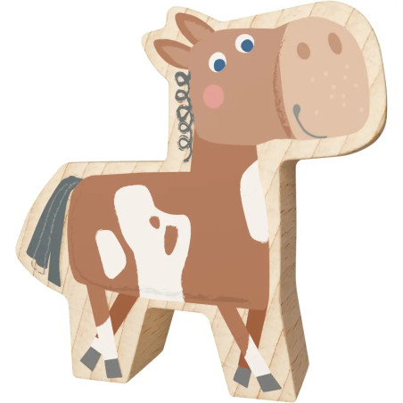 Pferd Paul, dunkelbr.Flecken