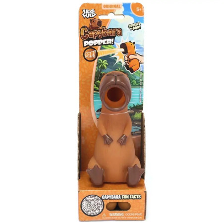 Hog Wild: Squeeze Popper Capybara
