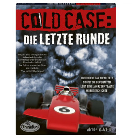 ThinkFun Cold Case: Die letzte Runde - Kombinationsspiel ab 14 Jahre