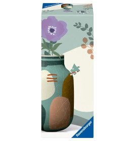3D Puzzle Vase Organic Sage