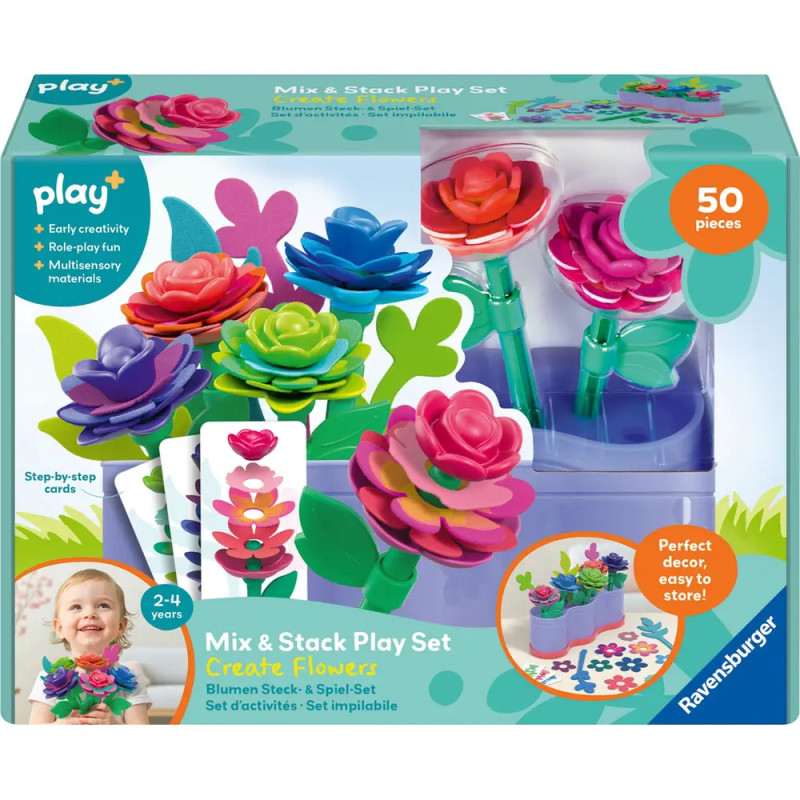 Blumen Steck- und Spiel-Set: Meine kreative Blütenwelt