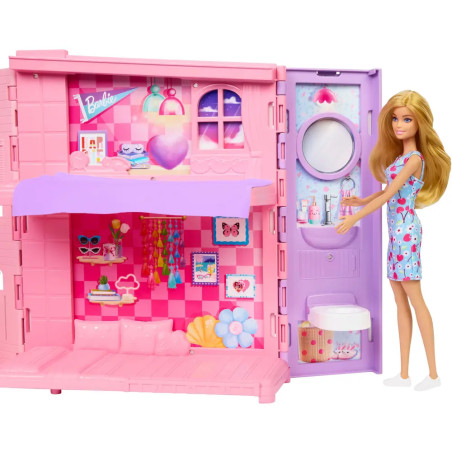 Barbie Weekend Escape House mit Puppe