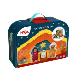 Spielwelt im Koffer - Weihnachtskrippe