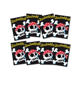 Zauberblock Pirat Jolly Roger A8, 8 Stück, ab 3 Jahren.