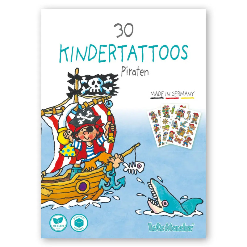 Tattoo-Set A6, Pirat