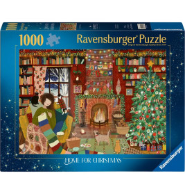 Weihnachtspuzzle 1000 Teile - Besinnliche Weihnachten zu Hause