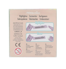 PENfection Radierbare Mini Textmarker Set