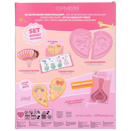 TOPModel Backset BFF Kuchen BAKE