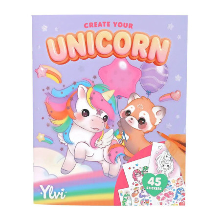 Ylvi Create your Unicorn Malbuch
