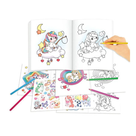 Ylvi Create your Unicorn Malbuch