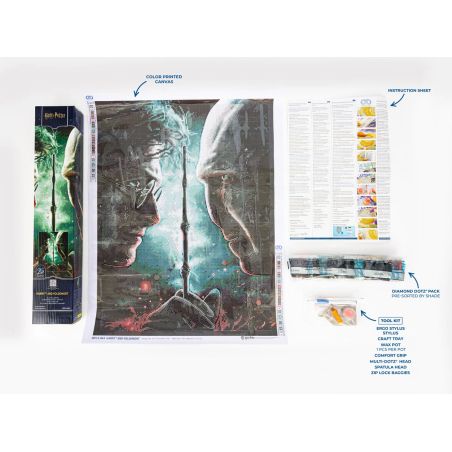 DIAMOND DOTZ Diamond Painting Harry Potter – Dein magisches Meisterwerk