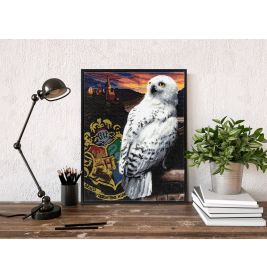 DIAMOND DOTZ Diamond Painting Hedwig – Harry Potters Eule zum Funkeln bringen!