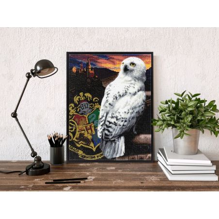 DIAMOND DOTZ Diamond Painting Hedwig – Harry Potters Eule zum Funkeln bringen!