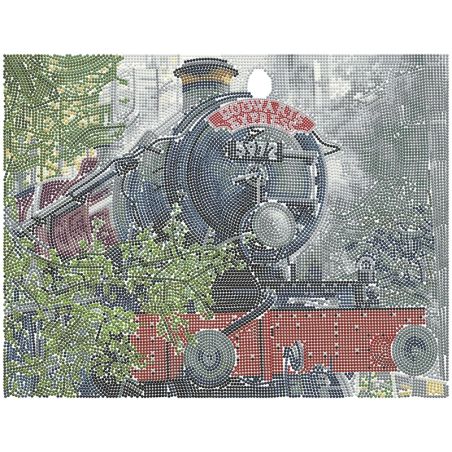DIAMOND DOTZ Diamond Painting Hogwarts Express – Harry Potter DIY Set