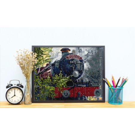 DIAMOND DOTZ Diamond Painting Hogwarts Express – Harry Potter DIY Set