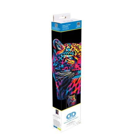 DIAMOND DOTZ Diamond Painting Neon Leopard | Funkelnd & Kreativ