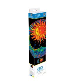 DIAMOND DOTZ Diamond Painting 'Neon Sonne Mond' – Leuchtendes Kunstwerk