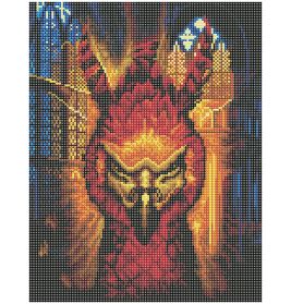 DIAMOND DOTZ Diamond Painting Phoenix Fawkes – Harry Potter Phönix DIY