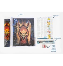 DIAMOND DOTZ Diamond Painting Phoenix Fawkes – Harry Potter Phönix DIY