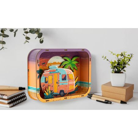 Diamond Painting Box Camper