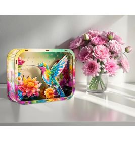 Diamond Painting Box Kolibri