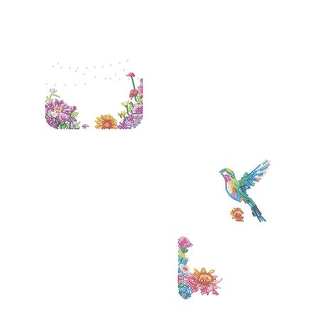Diamond Painting Box Kolibri