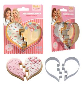 TOPModel Ausstecher Herz, 2-tlg. BAKE