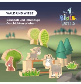 Bausteinwelt, My 1st Block World – Wald und Wiese, ab 1 Jahr