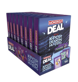 Hasbro Monopoly Deal KPOP Demon Hunters – Schnelles Strategie Kartenspiel mit KPOP Thema