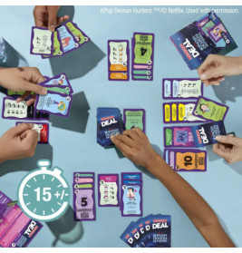 Hasbro Monopoly Deal KPOP Demon Hunters – Schnelles Strategie Kartenspiel mit KPOP Thema
