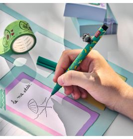Gelstift mit Tierdeko - Gorill a