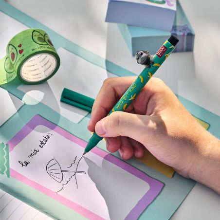Gelstift mit Tierdeko - Gorill a